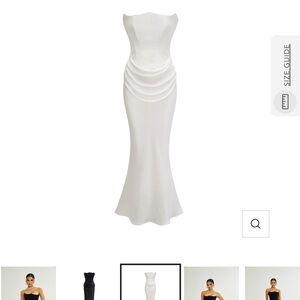 Miss Rosier AURORE OFF-SHOULDER MAXI DRESS